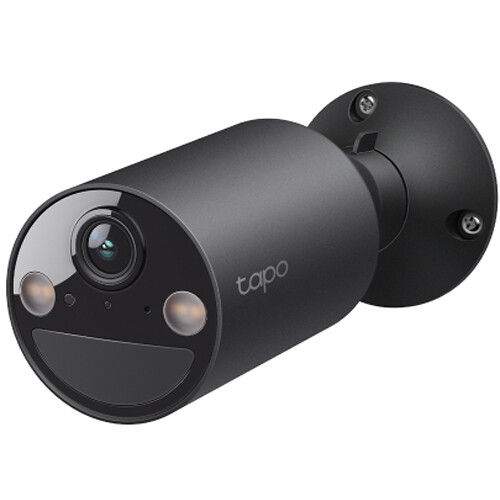 TP-Link Tapo C403 Wire-Free 1080p Outdoor Bullet Camera with Night Vision & Spotlights (Black)