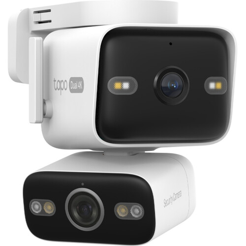 TP-Link Tapo C575D Outdoor Dual Lens Pan & Tilt Security Camera with Night Vision & Spotlights