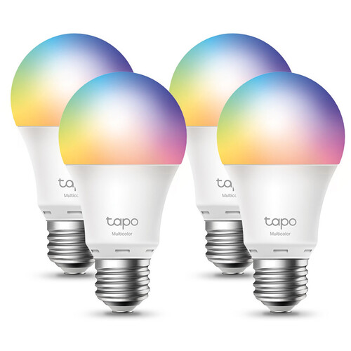 TP-Link Tapo L530E Smart Wi-Fi Light Bulb (Multicolor, 8-Pack)