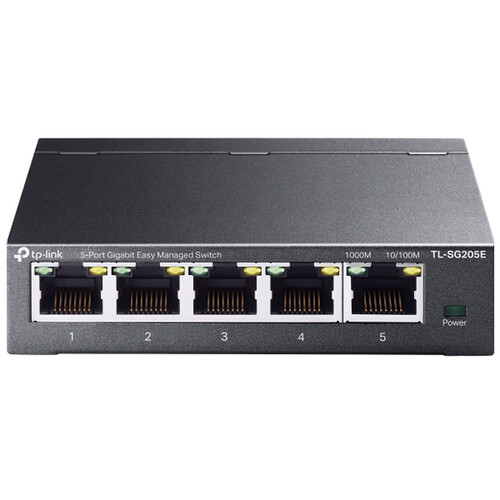 TP-Link TL-SG205E 5-Port Gigabit Managed Network Switch