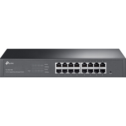 TP-Link TL-SG216E 16-Port Gigabit Managed Network Switch