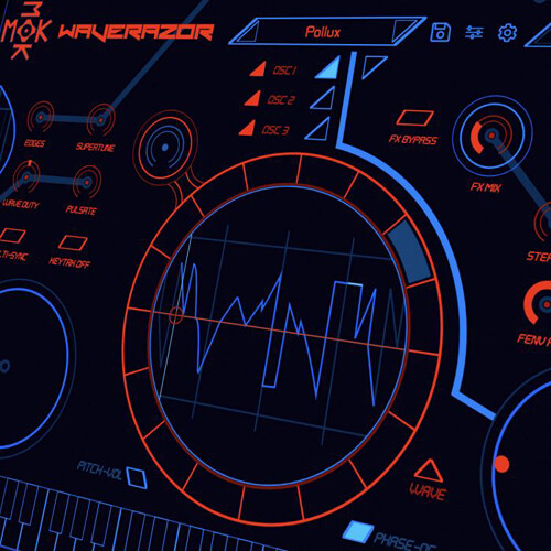 tracktion MOK Waverazor Virtual Synth Plug-In