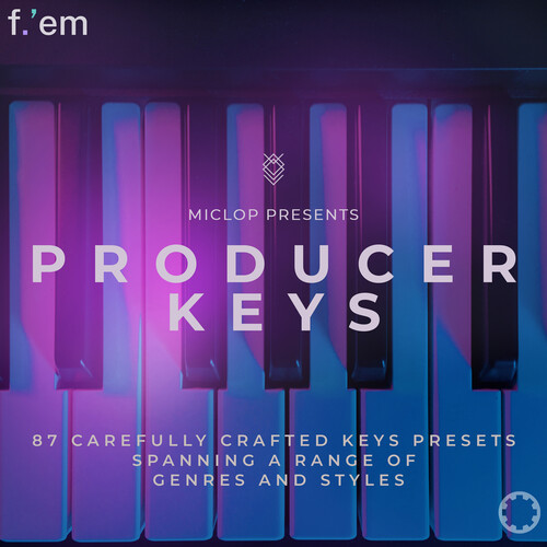 tracktion Producer Keys Expansion Pack for F.'em Synthesizer Plug-In (Download)