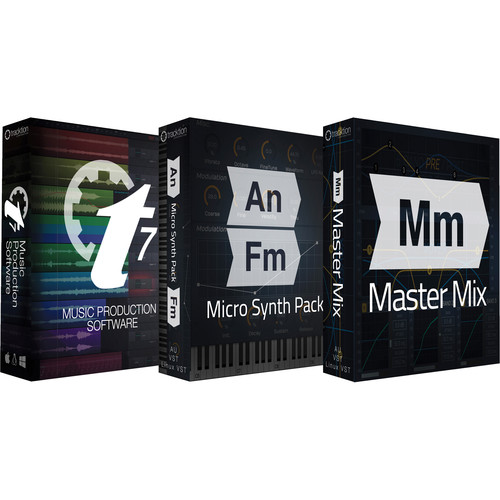 tracktion T7 Plus Pack - Music Production Software Bundle (Download)