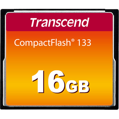 Transcend 16GB 133 UDMA 4 CompactFlash Memory Card