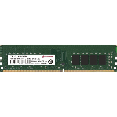 Transcend 8GB DDR4 2666 MHz CL19 UDIMM Memory Module TS1GLH64V6B