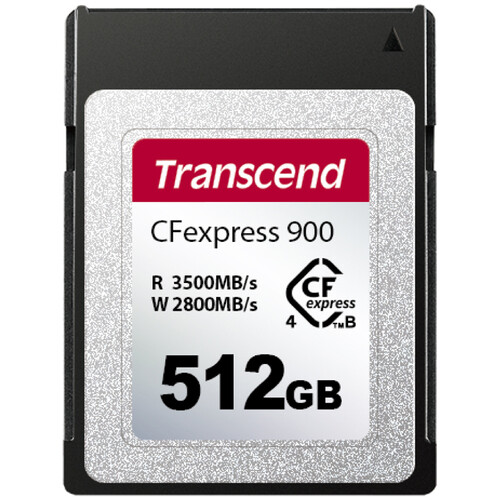 Transcend 512GB CFexpress 900 Type B Memory Card TS512GCFE900