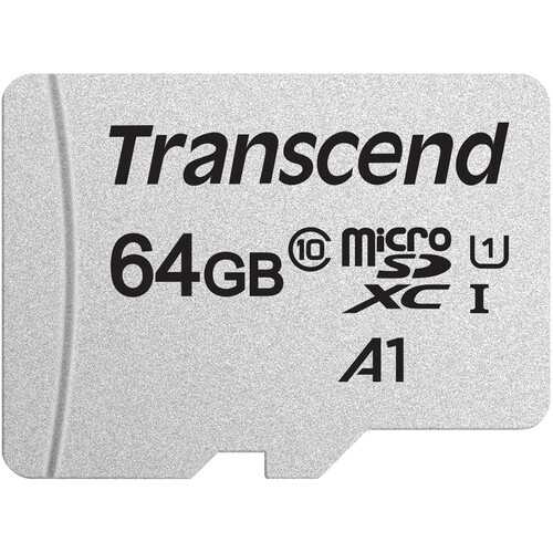 Transcend 64GB 300S UHS-I microSDXC Memory Card