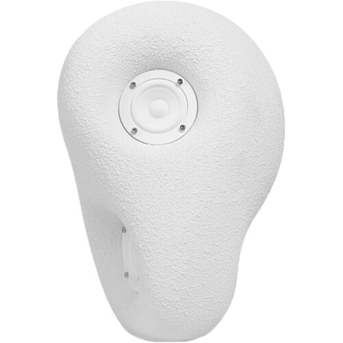 Transparent Acoustic Sculpture Active Wireless Speaker (White)