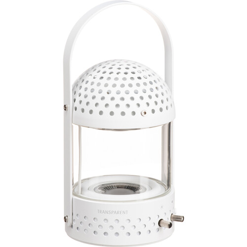 Transparent Portable Bluetooth Light Speaker (White)