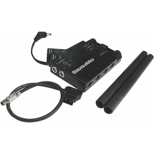 Transvideo Power Adapter Base Kit for Canon EOS C300/C500 with P-Tap Accessory Cable