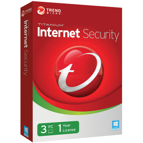 Trend Micro Titanium Internet Security 2014 (3-User License, 1-Year, Download)