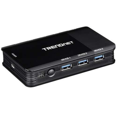 TRENDnet 4 Computer 4-Port USB 3.1 Sharing Switch