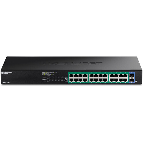 TRENDnet EdgeSmart TPE-TG262ES 24-Port Gigabit PoE+ Compliant Managed Network Switch