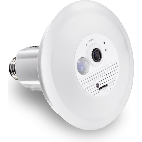 TRENDnet Wi-Fi Light Bulb with Covert 720p Wi-Fi Fisheye Camera