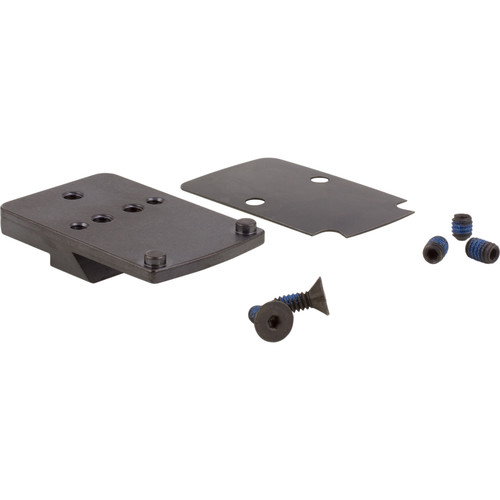 Trijicon RMR Pistol Mount (1911 LoMount Novak Cut .248", Matte Black)
