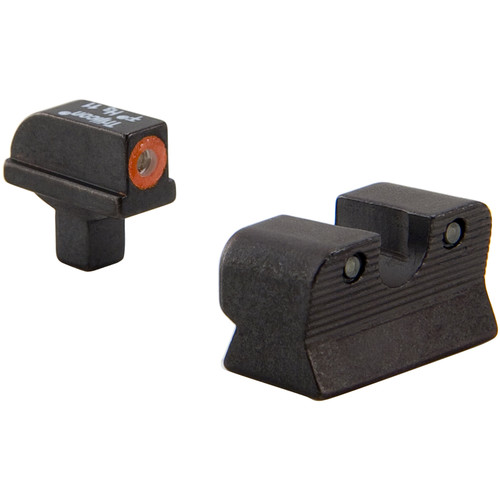 Trijicon HD Night Sight Set for Colt Commander Pistol (Orange Front Disk, Matte Black)