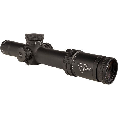 Trijicon 1-8x28 Credo Riflescope (Illuminated MRAD Segmented Circle Reticle, Black)