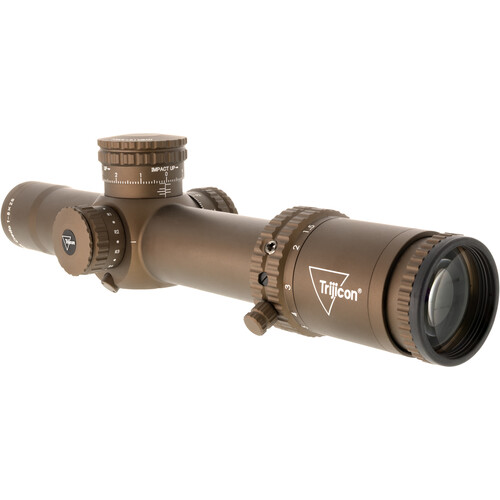 Trijicon 1-8x28 Credo Riflescope (Illuminated MOA Segmented Circle Reticle, Coyote Brown)