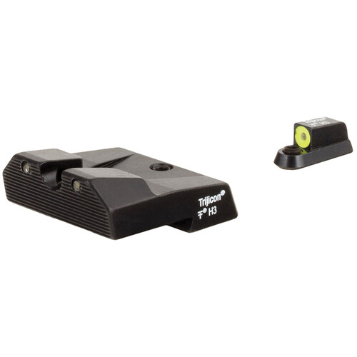 Trijicon HD Night Sights for CZ P-10 / P-10 C (Yellow Front Ring)