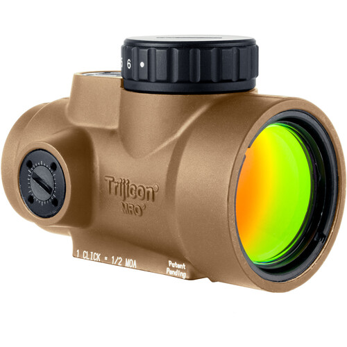 Trijicon 1x25 MRO SD Green Dot Reflex Sight (Coyote Brown)