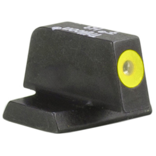 Trijicon HD XR Front Sight for Smith & Wesson M&P Pistols (Yellow Outline Disk, Matte Black)