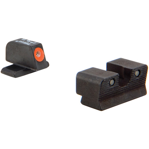 Trijicon HD Night Sight Set for Springfield XDS Pistol (Orange Front Disk, Matte Black)
