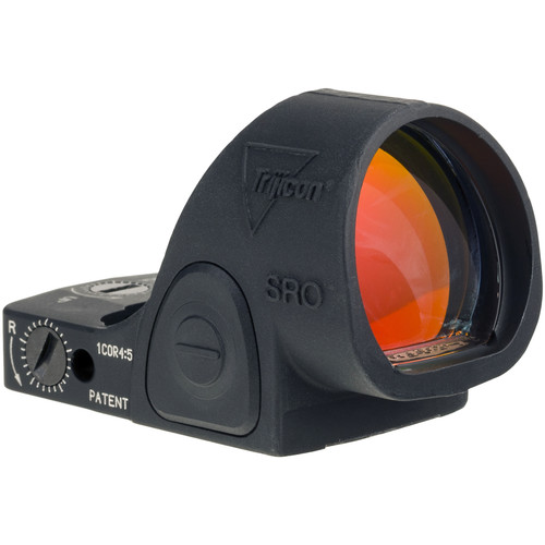 Trijicon SRO Adjustable LED Reflex Sight (2.5 MOA Red Dot, Black)