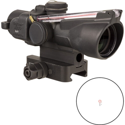 Trijicon 3x24 Compact ACOG Riflescope, Dual TA50-C-400348 B&H
