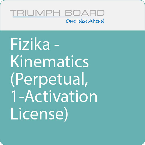 TRIUMPH BOARD Fizika - Kinematics (Perpetual, 1-Activation License)