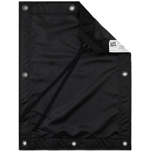 TRP WORLDWIDE China Silk Fabric (Black, 20 x 30')