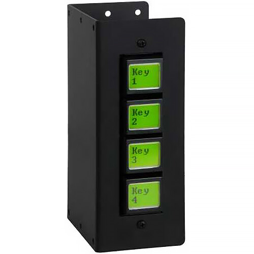 TSL IP Control Buddy with 4 Ethernet Buttons & 4 GPI/Serial Ports (Vertical)