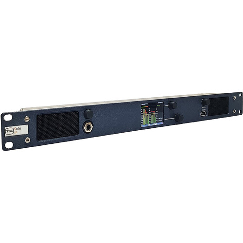 TSL MPA1-SOLO-IP SDI & IP Audio Monitor with 16 Level Meters (1 RU)