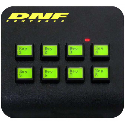 TSL Universal Desktop Control Panel with 8 LCD Push Buttons