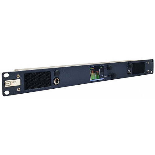 TSL MPA1-SOLO-8 Audio Monitor with 16 Level Meters (1 RU)