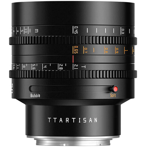 TTArtisan 50mm T2.1 Dual-Bokeh Cine Lens (Nikon Z)