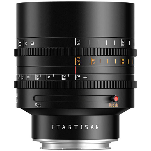 TTArtisan 85mm T2.1 Dual-Bokeh Cine Lens (Leica L)