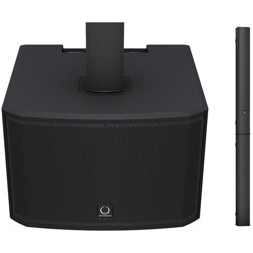Turbosound iNSPIRE iP3000 Powered Column Loudspeaker with Dual 12" Subwoofers
