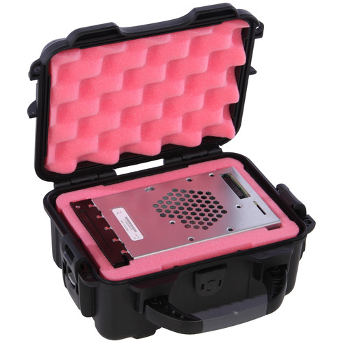 Turtle 504 Waterproof Hard Case for CRU-DataPort DX115 DC Removable Drive Carrier (Black)