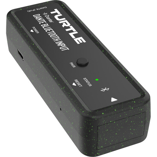Turtle AV Dante Dual-Channel Bluetooth Input Adapter