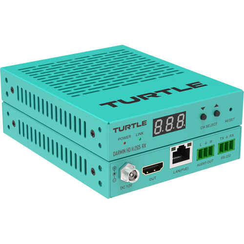 Turtle AV Darwin HD H.265 HDMI 1080p60 4:4:4 TAV-DARWINHD-RX B&H