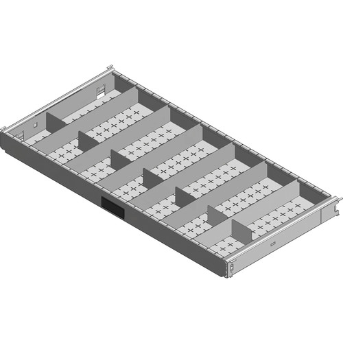 Turtle Additional Multi-Media Shelf for Open Tape Rack (Holds 93 LTO Tapes)