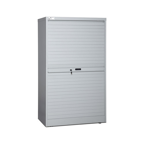 Turtle Steel Multi-Media Cabinet with 12 Shelves for 1116 LTO-Size Tapes (72" High, Gray)