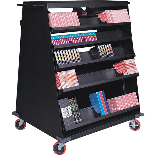 Turtle Multi Media Cart with Eight Shelves for 240 LTO-Size Tapes