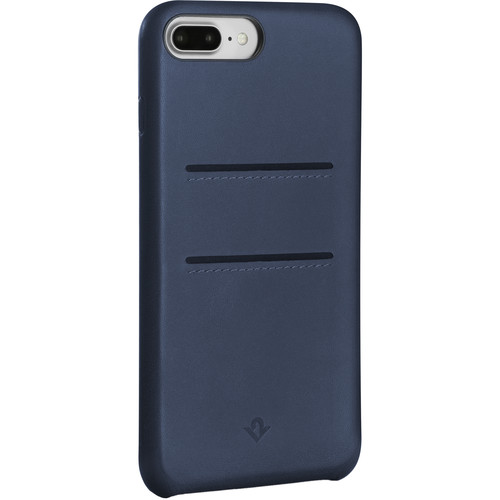 Twelve South Relaxed Leather Case with Pockets for iPhone 7 Plus/8 Plus (Indigo)
