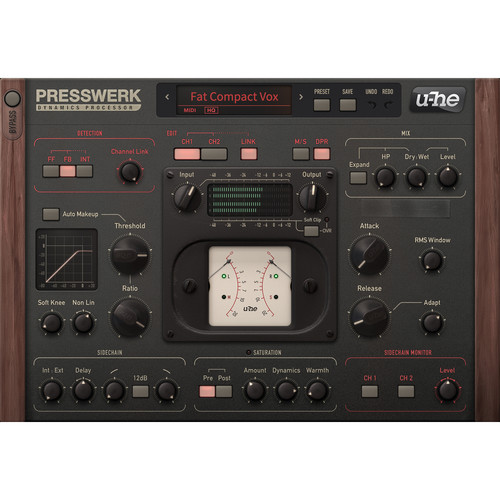 u-he Presswerk Dynamics Processor (Software Download)