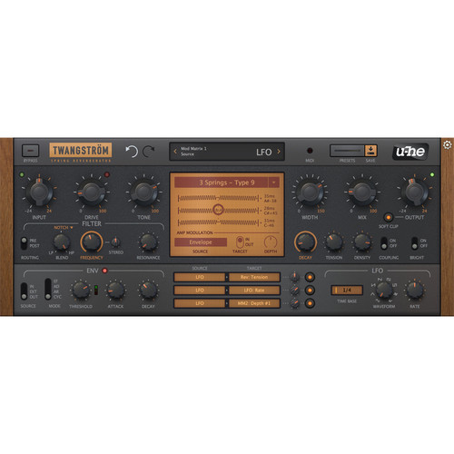 u-he Twangström - Spring Reverb Effect for Pro Audio Applications (Download)