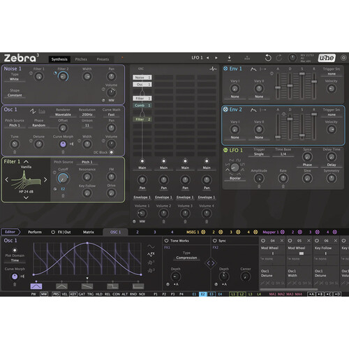 u-he Zebra 3 Deep Synthesis Plug-In