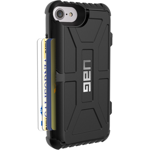 Urban Armor Gear Trooper Card Case for iPhone 6/6s/7/8 (Black)
