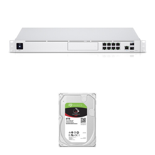 Ubiquiti 8TB UniFi Dream Machine Pro & IronWolf Drive Kit